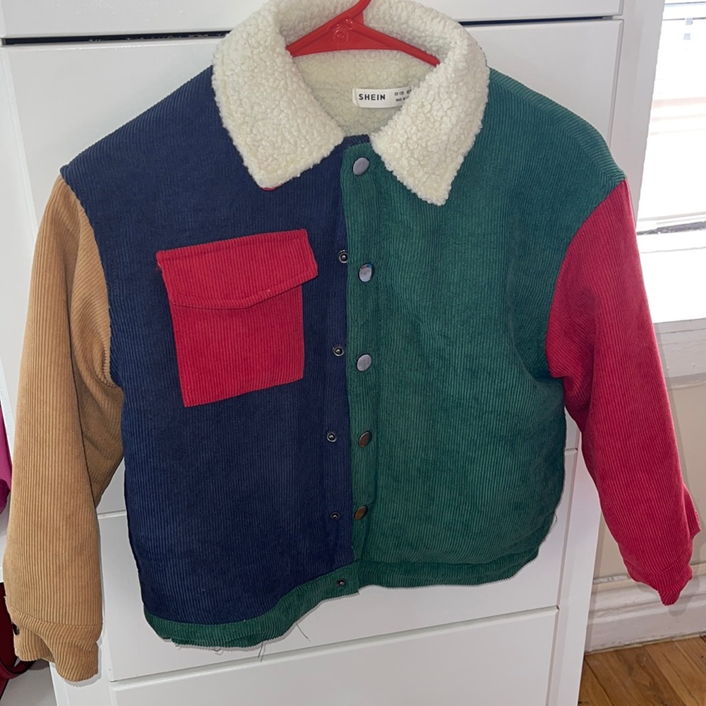 SHEIN KIDS TEDDY JACKET